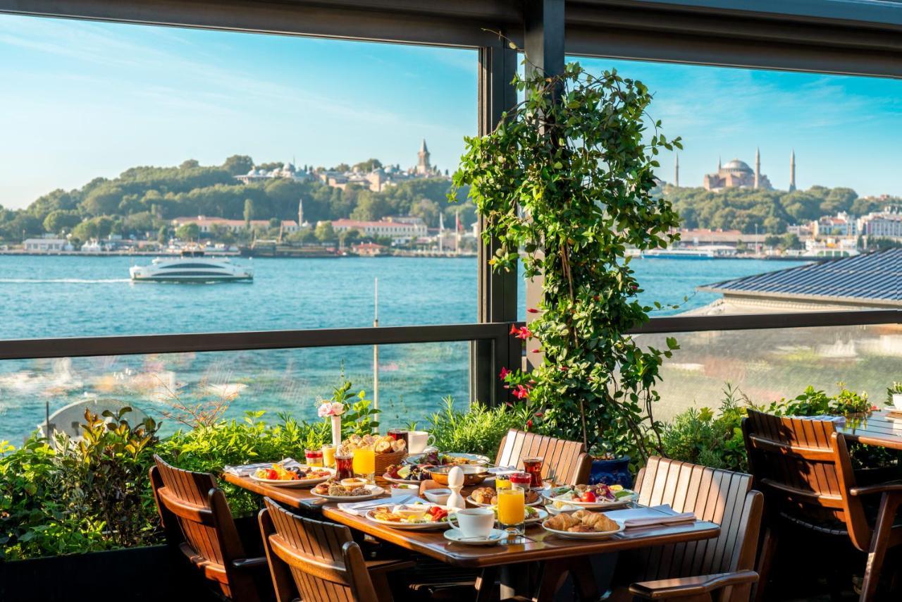 โนโวเทล อิสตันบูล บอสฟอรัส Hotel ภายนอก รูปภาพ Breakfast at the Four Seasons Hotel Istanbul